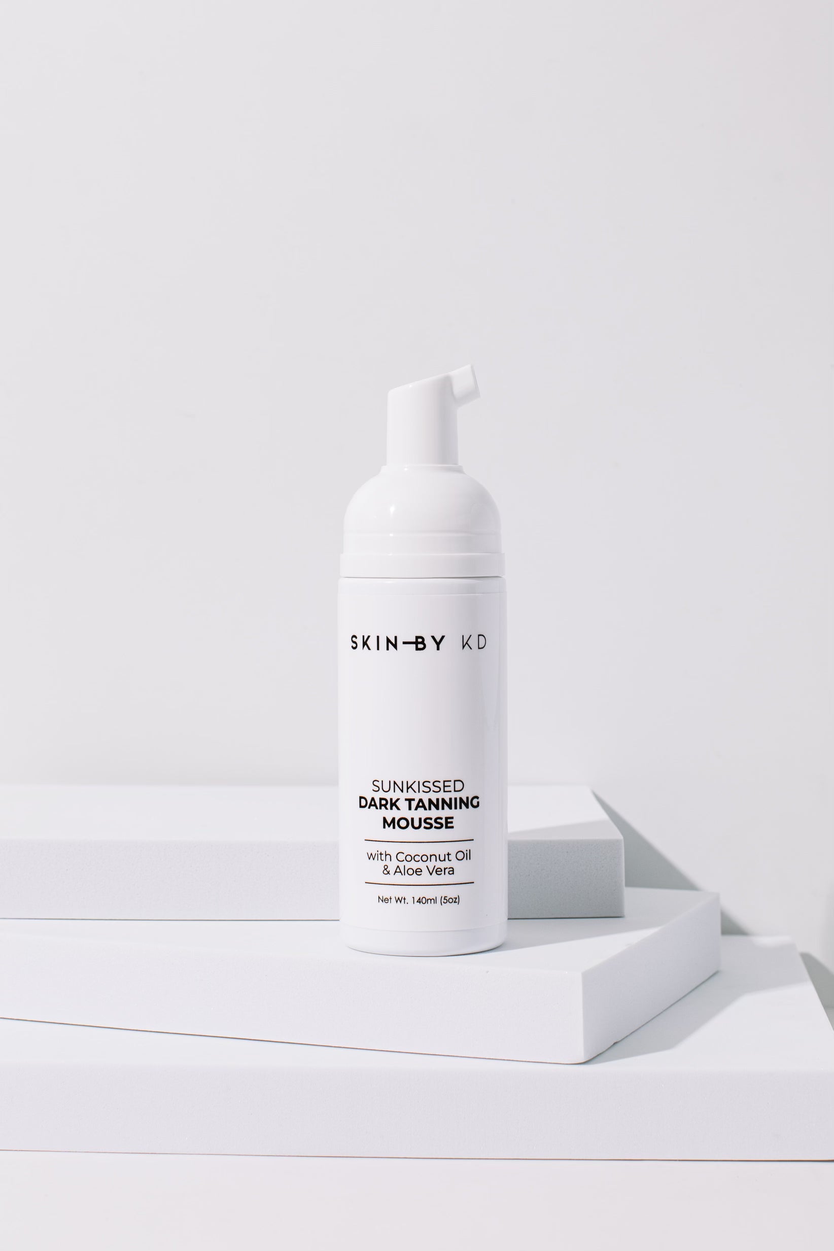 Sunkissed Dark Tanning Mousse with Coconut Oil & Aloe Vera